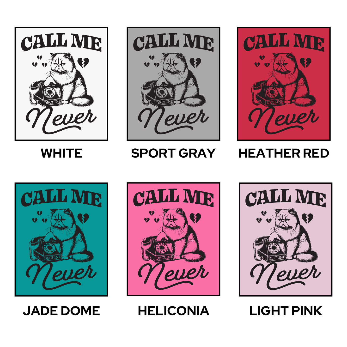 Crewneck - Call Me Never