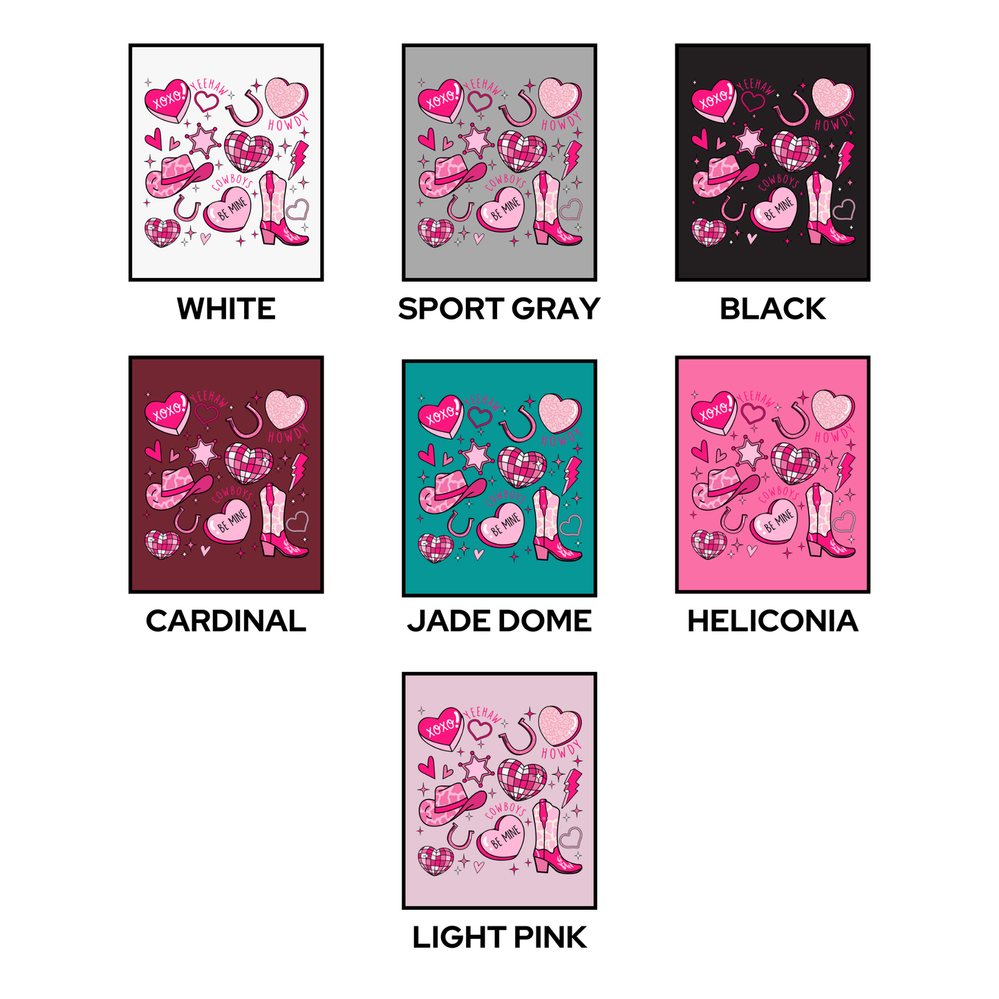 Crewneck - Pink Cowgirl Chaos