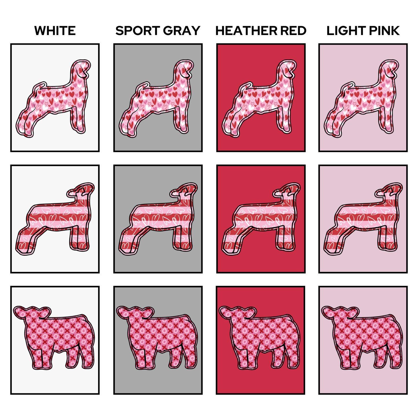 Crewneck - Livestock (cattle, pigs, goats, lambs, rabbits)