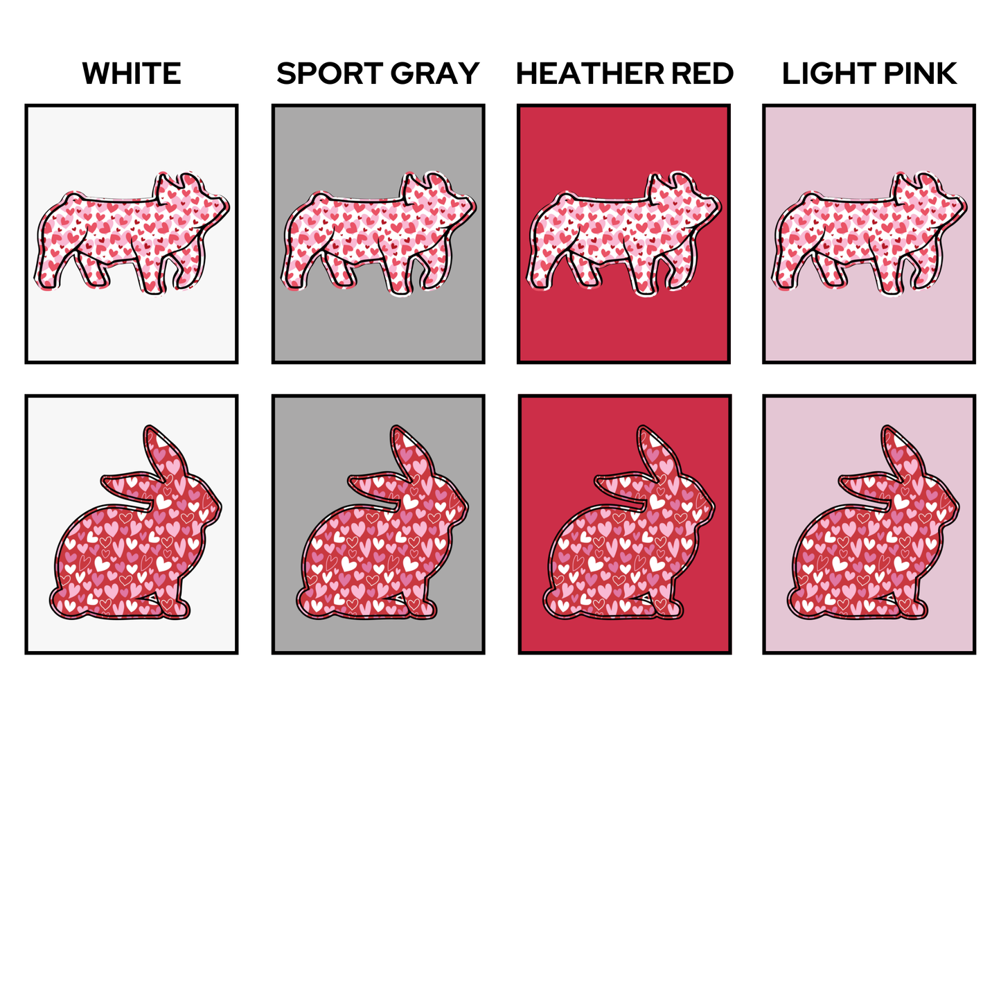Crewneck - Livestock (cattle, pigs, goats, lambs, rabbits)