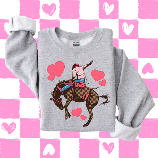 Crewneck - Pucker Up Cowboy