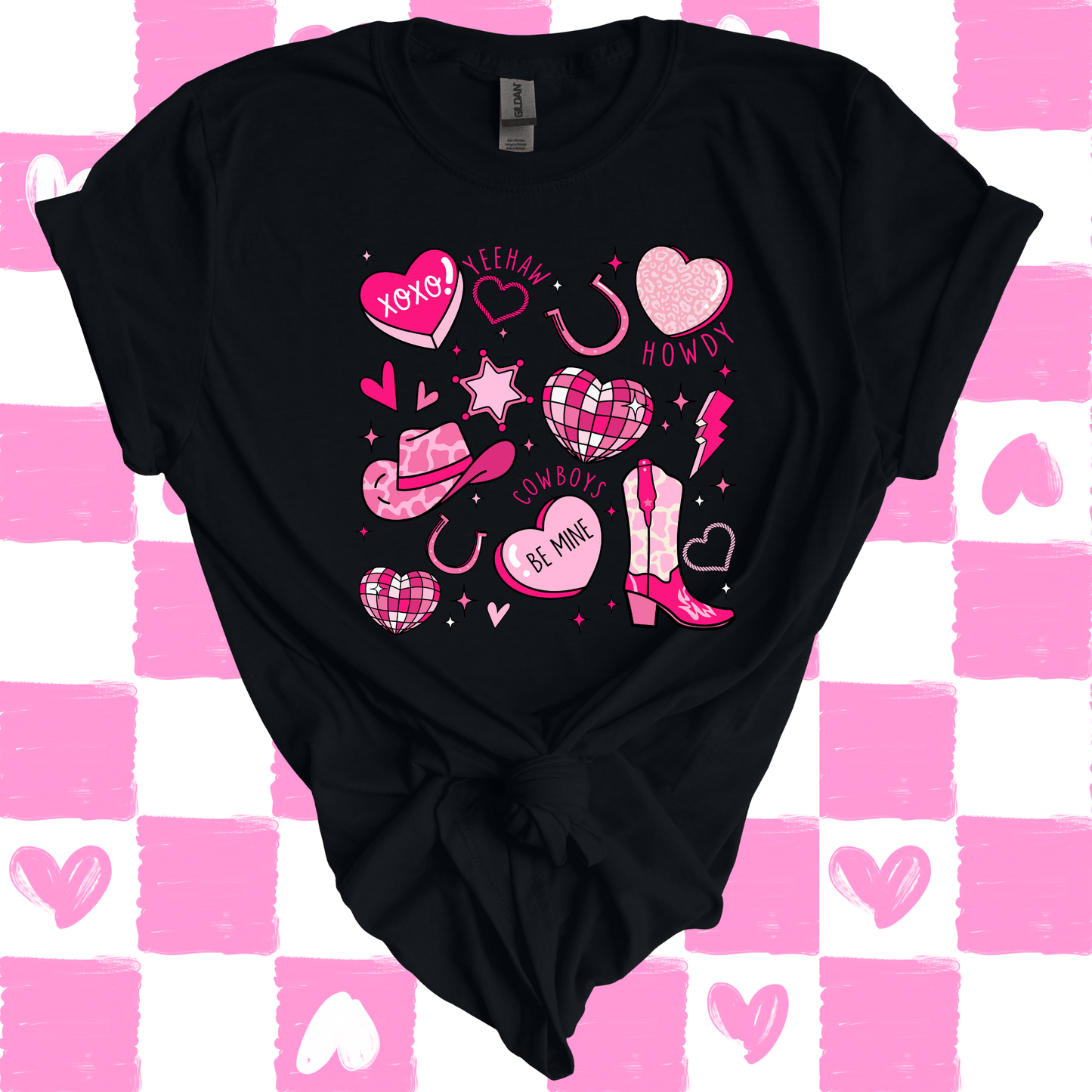 Tee - Pink Cowgirl Chaos