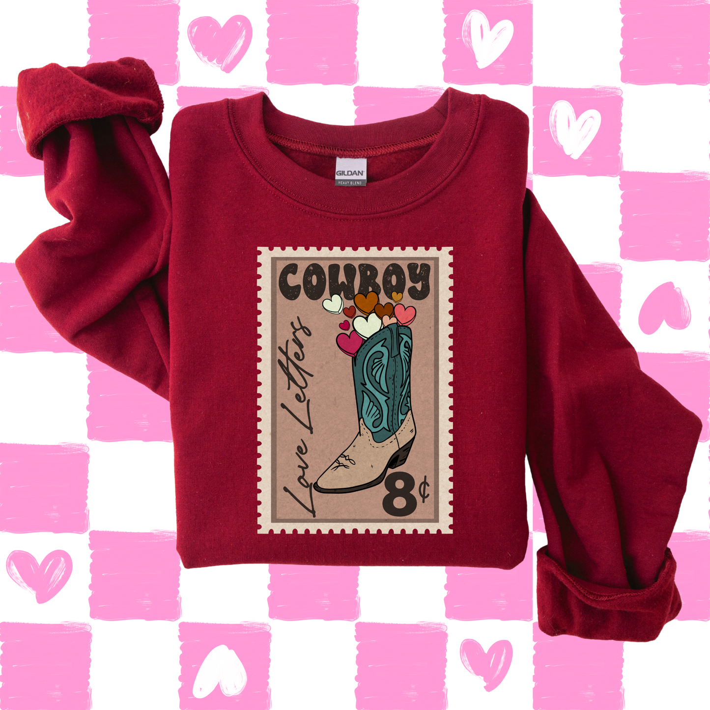 Crewneck - Boot Stamp of Love